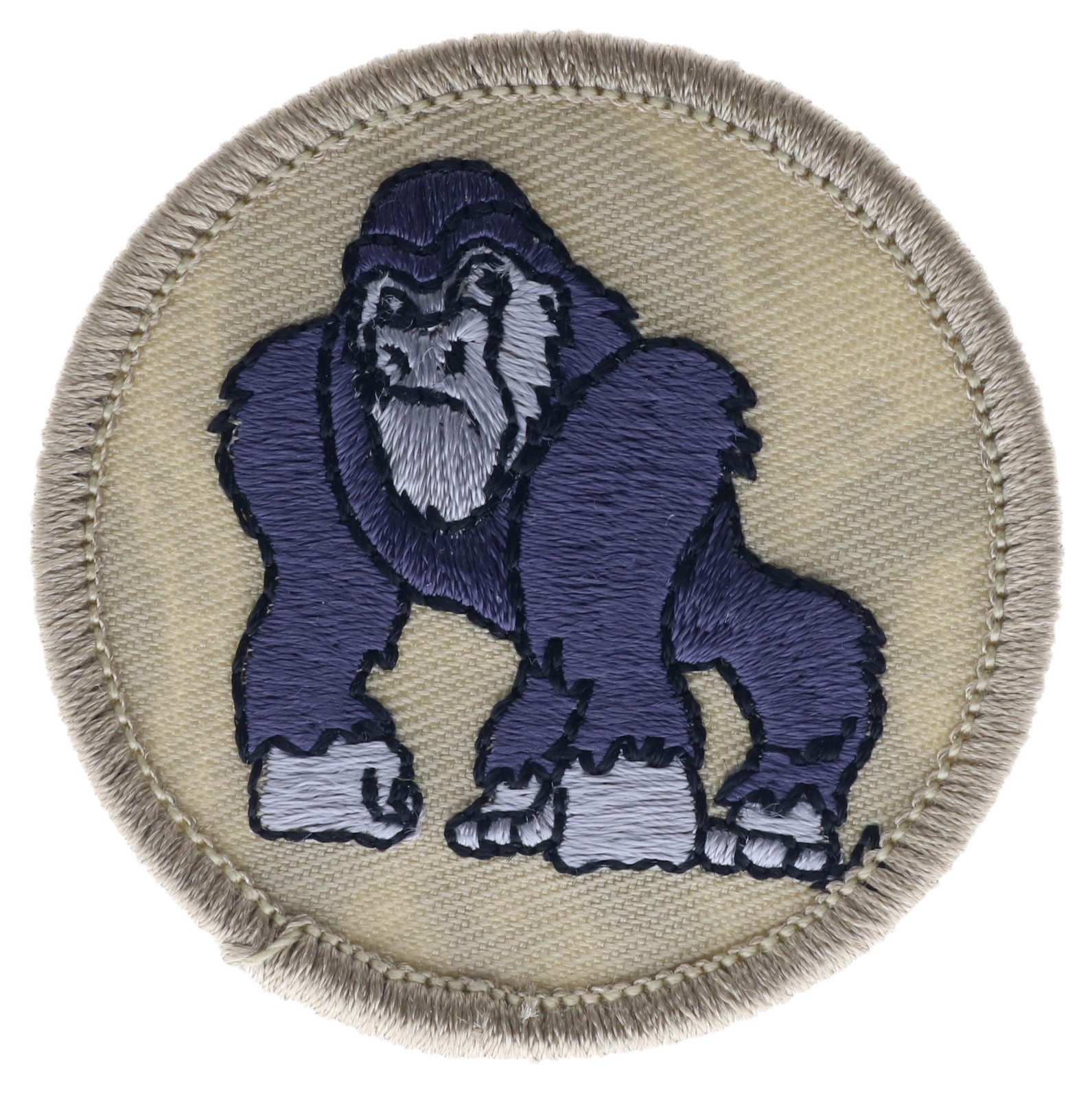 BSA Licensed Gorilla Patrol Badge Boys 2 inch Patch AVAQ0002 F3D11H