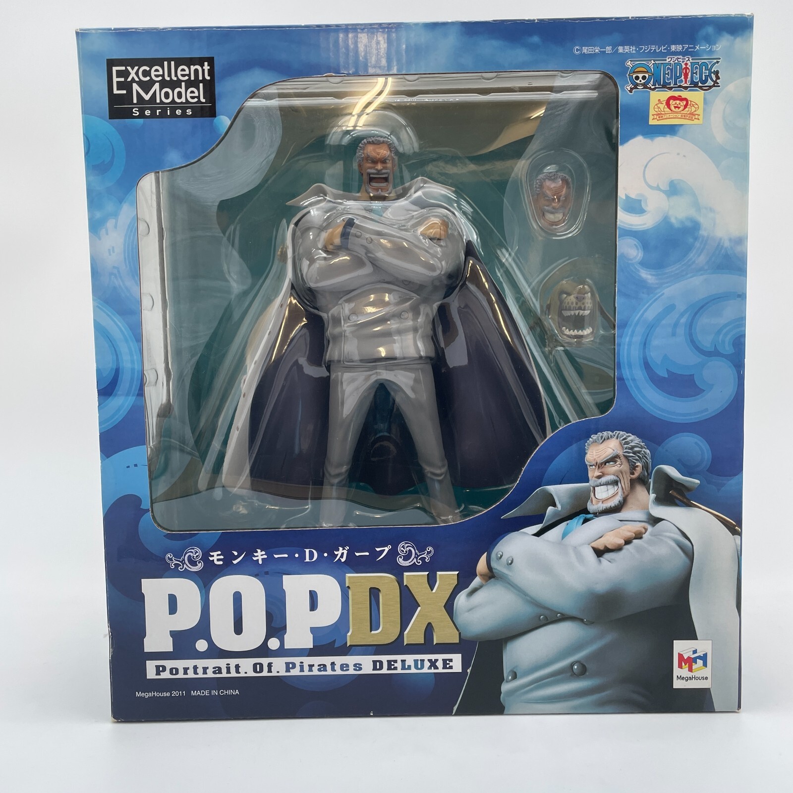 P.O.P One Piece NEO-DX Monkey D. Garp Figure Portrait Of Pirates Megahouse Japan
