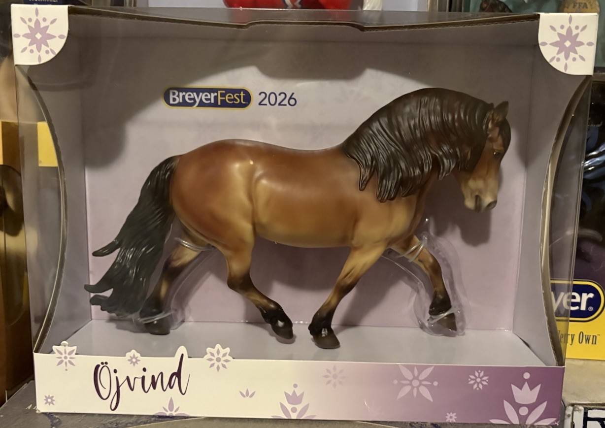 Breyerfest 2026 Limited Edition  Öjvind Gotland pony Stallion
