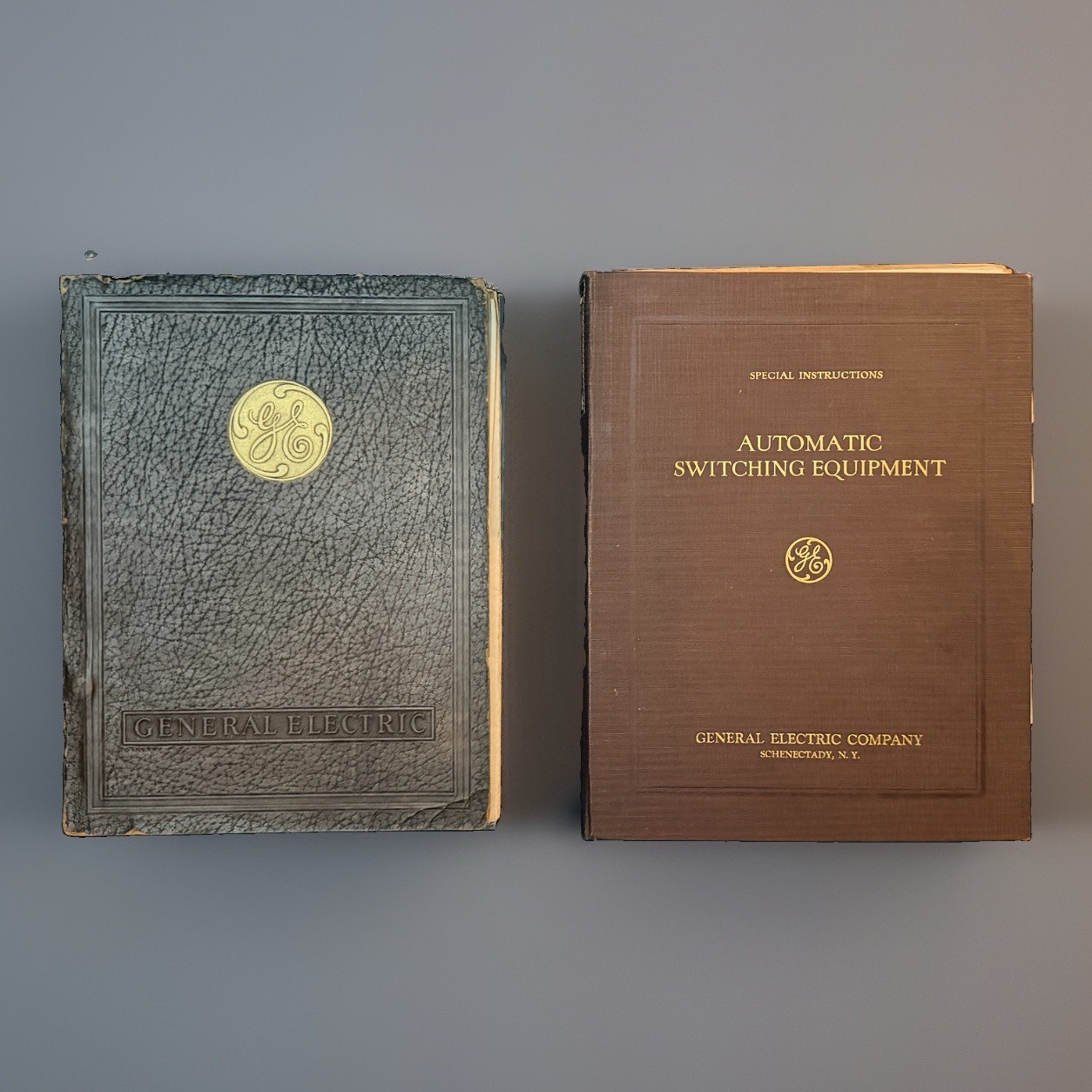 1928-29 GE Cleveland Union Terminal Railroad Electrical Manuals Blueprints CUT