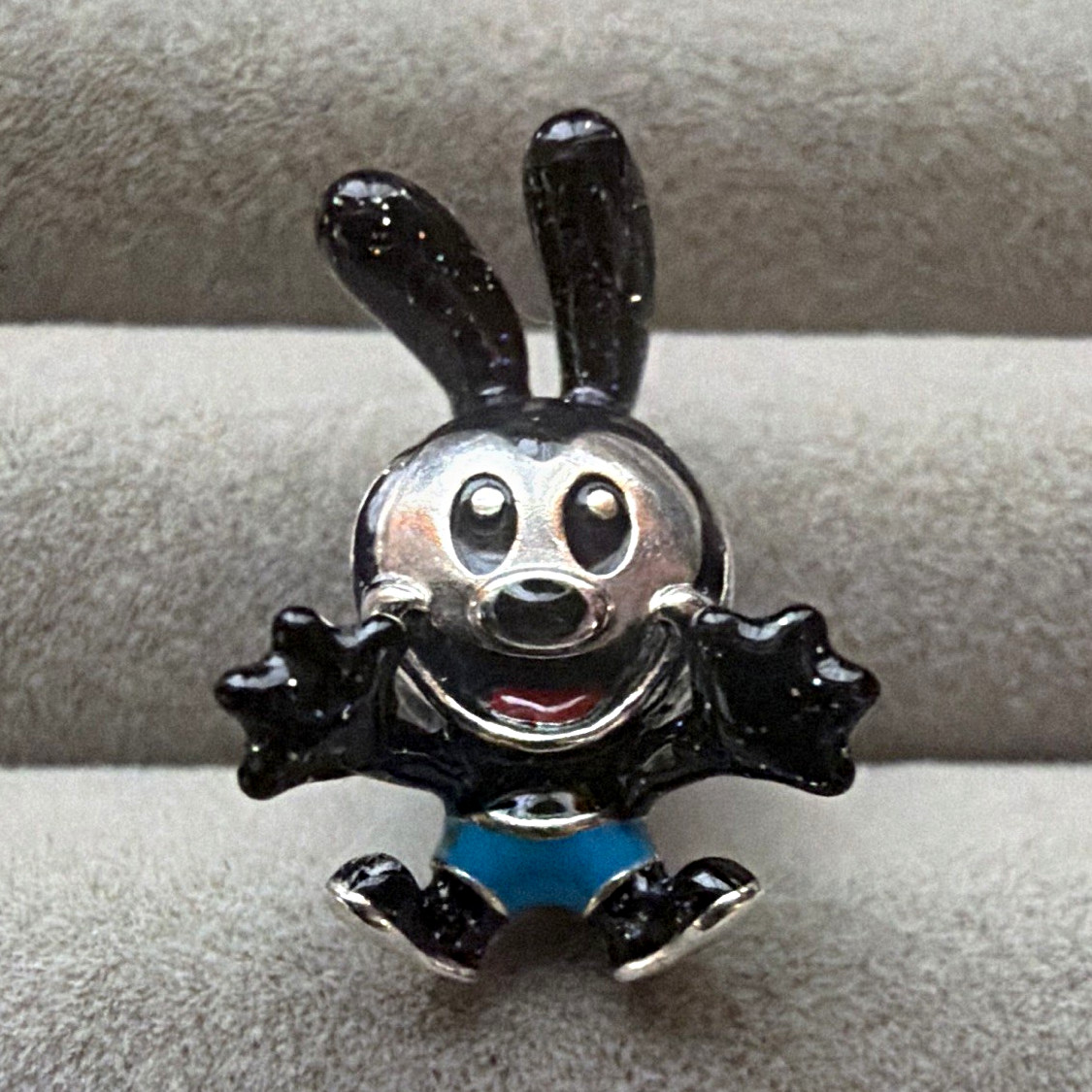Disney x Pandora Oswald the Lucky Rabbit sterling silver charm