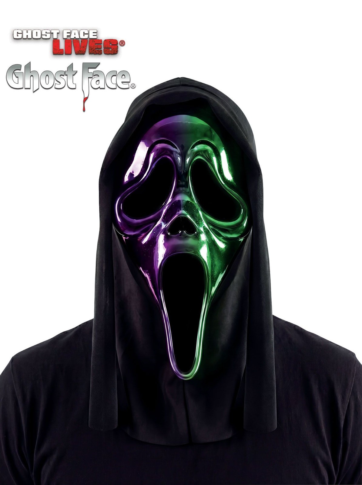 Ghostface Ombre Chrome Mask Fun World In Stock Ghostface Ombre Chrome Mask Fun World In Stock