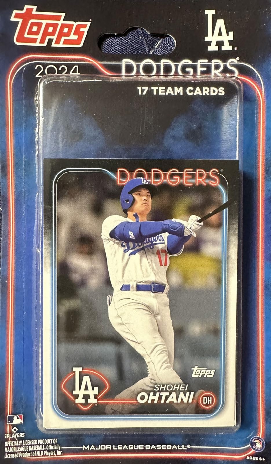 Los Angeles Dodgers 2024 Factory Sealed 17 Card Team Set Featuring The First ...