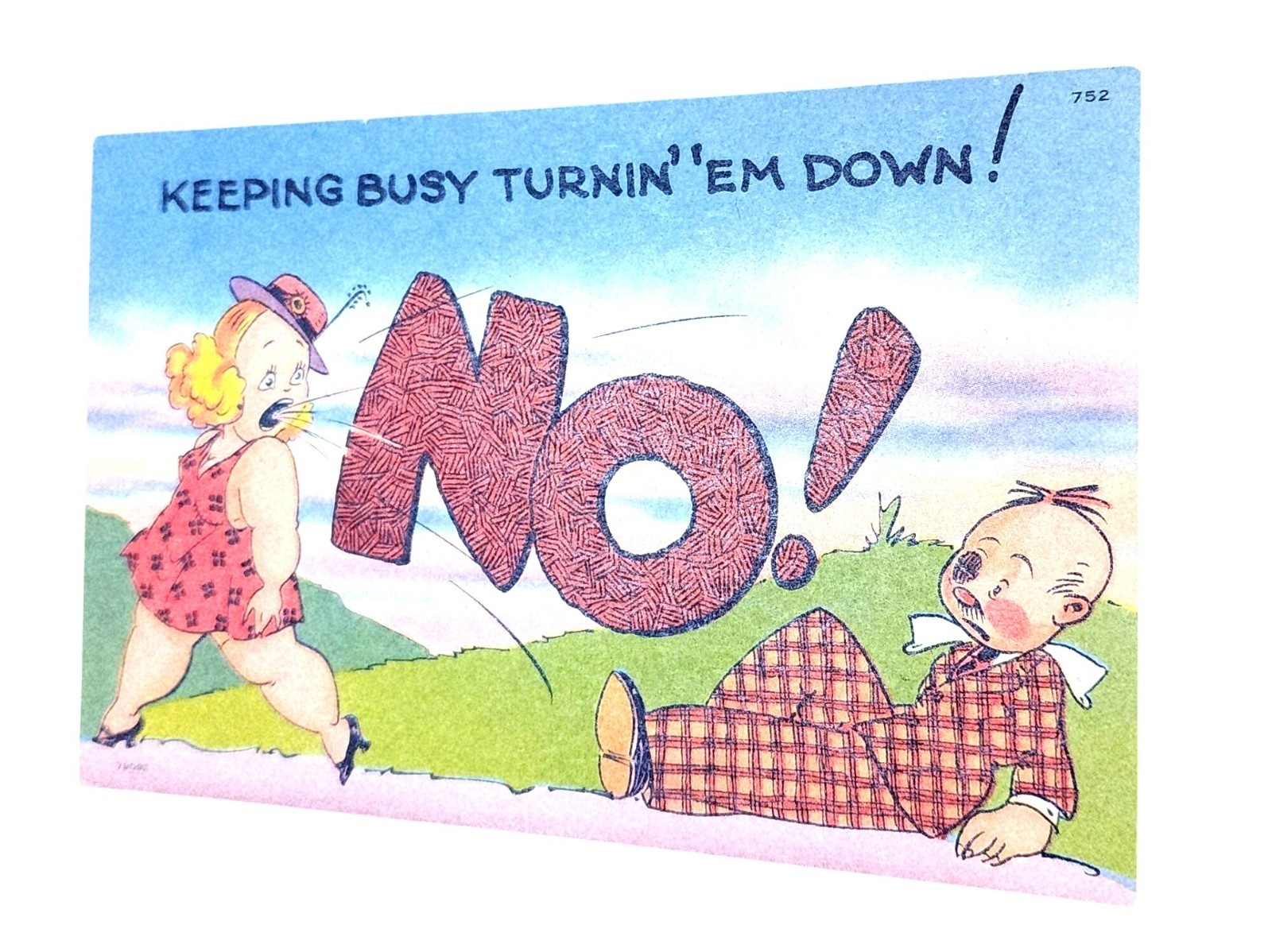 Vintage Unused Comic Postcard \