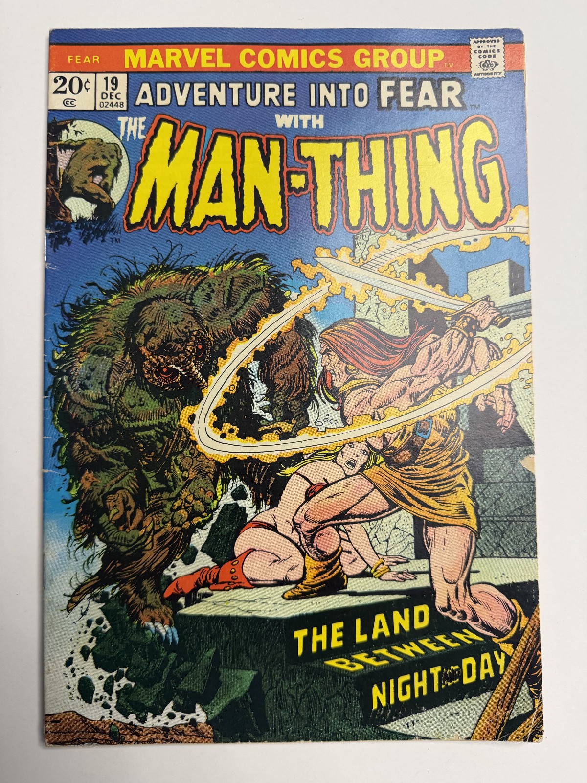 Adventures into Fear #19 from 1973 - 1st Appearance of Howard the Duck