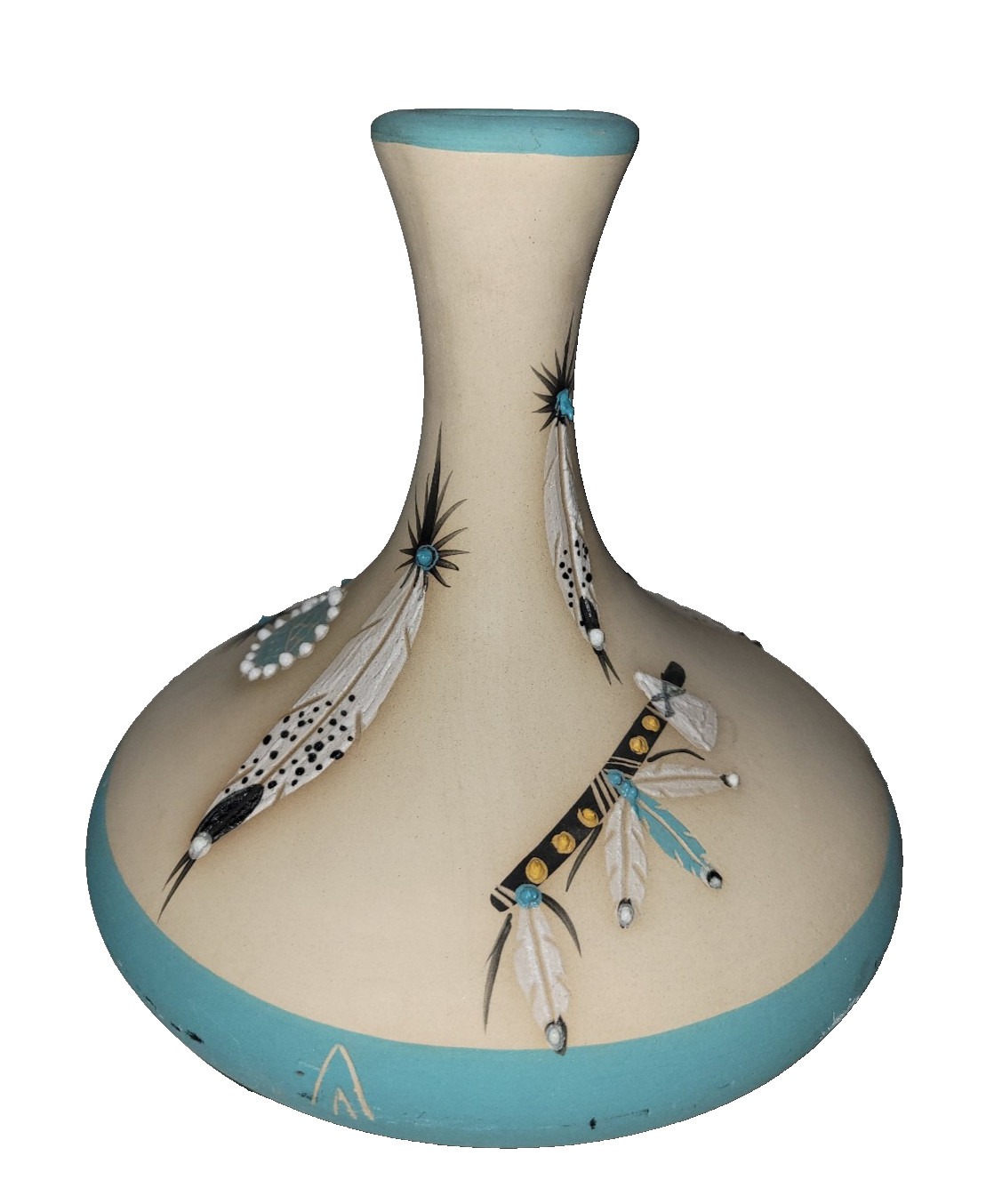 Vintage Betty Selby Vase Desert Pueblo Pottery #345 Signed Native American 9.5\