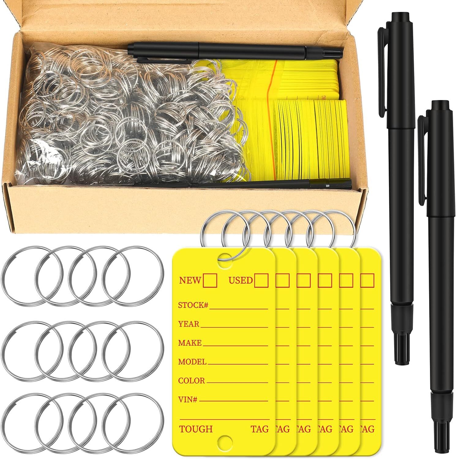 500 Pcs Poly Key Tags Plastic Dealership Car Key Tags With Labels For Rv 500 Pcs Poly Key Tags Plastic Dealership Car Key Tags With Labels For Rv