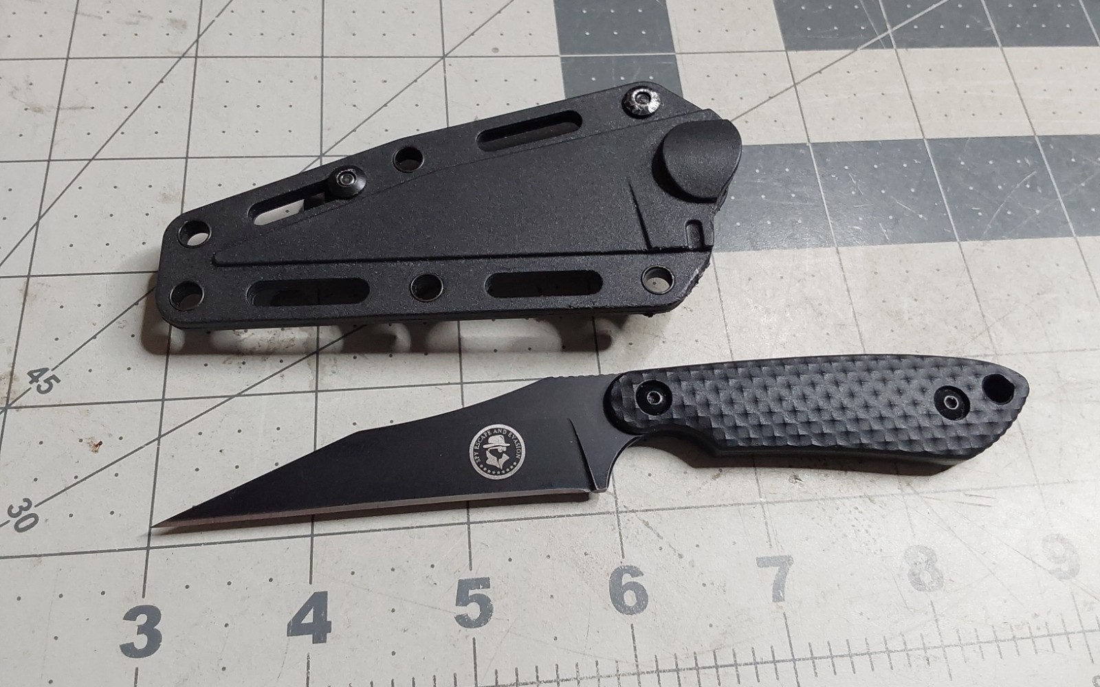 Spy Escape and Evasion Fixed Blade Knife