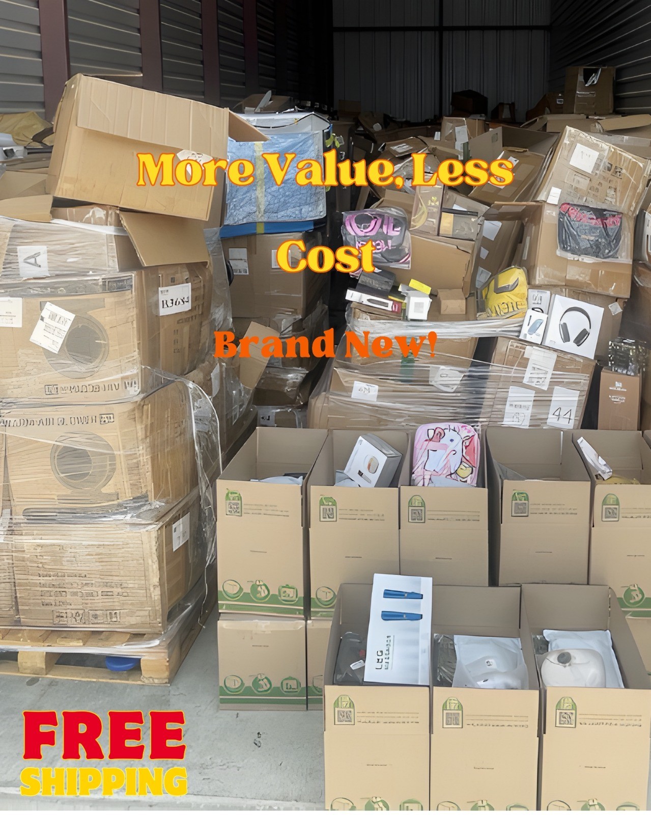 Small Premium Liquidation Box – Mixed New Items from Top US Reseller