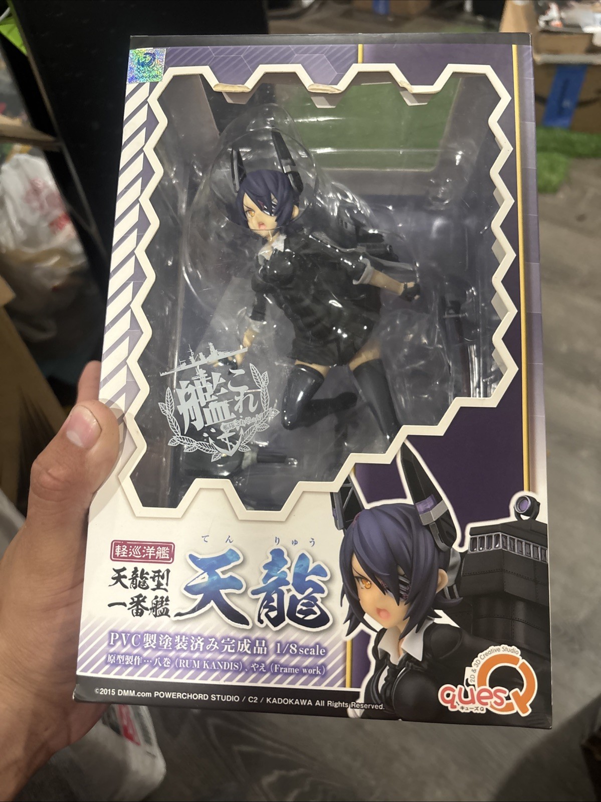 QuesQ Kancolle: Kantai Collection Tenryuu Tenryu Figure 1/8 Scale Read Desc.