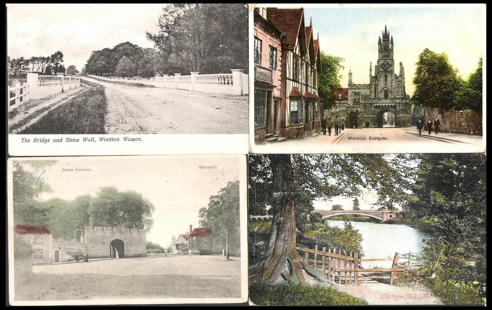 GB 1900\'S FOUR EARLY POSTCARDS (U) (REF:H1249)
