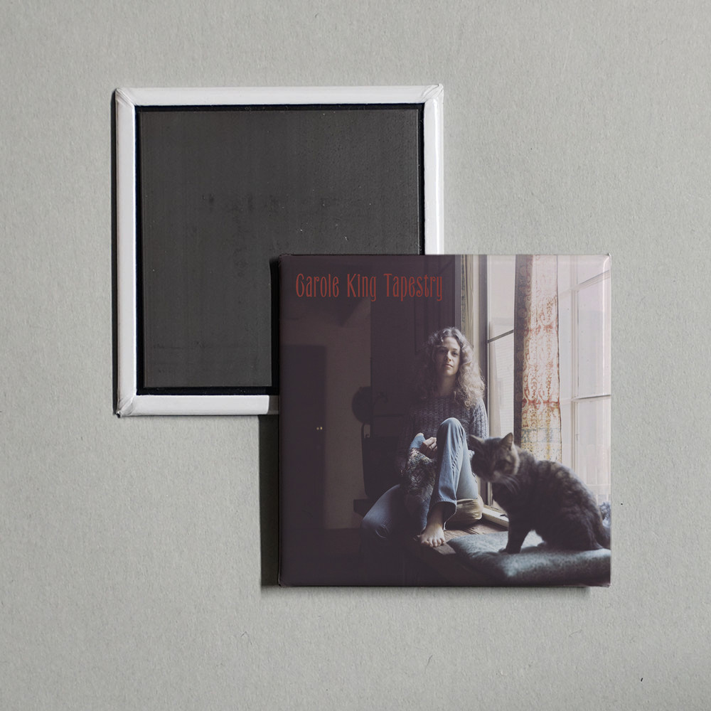 Carole King - Tapestry Album Cover Locker Fridge Magnet Carole King - Tapestry Album Cover Locker Fridge Magnet