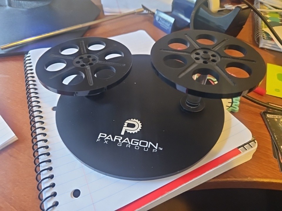 Paragon FX Group Bi-Level (Film Reel) Collectibles Stand