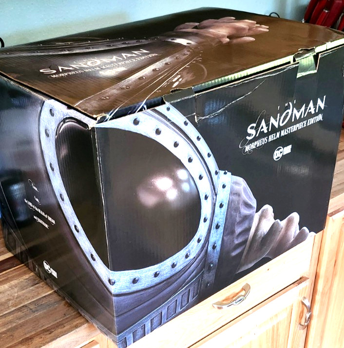 The Sandman: Morpheus Helm Hardcover Graphic Novel DC Comics And Massive Helmet