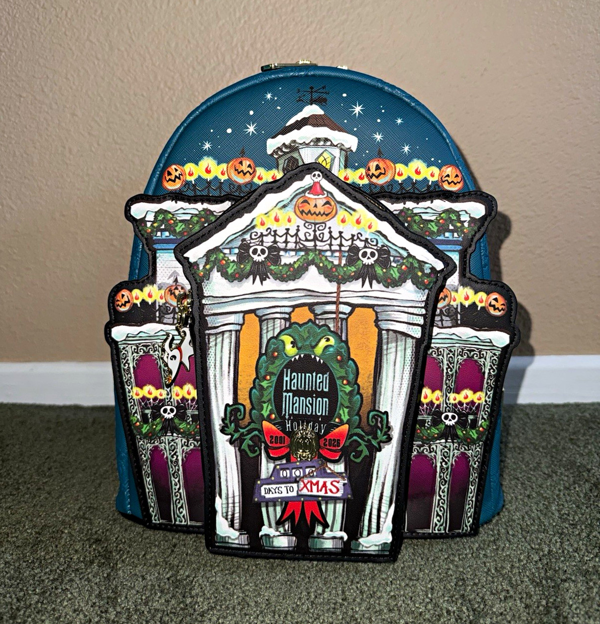NWT 2026 Rare Disneyland Club 33 Nightmare Before Christmas Loungefly Backpack
