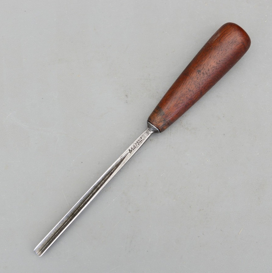 Vintage S.J.Addis England Carving V-tool No 39 / Gouge Chisel Woodcarving Sculpt