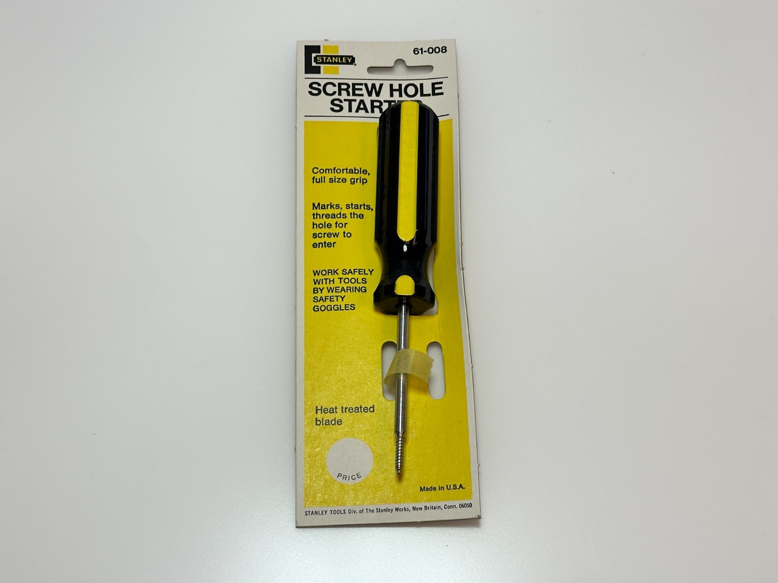 Stanley Tools USA 61-008 Screw Hold Starter Screwdriver Tool - NEW Old Stock NOS