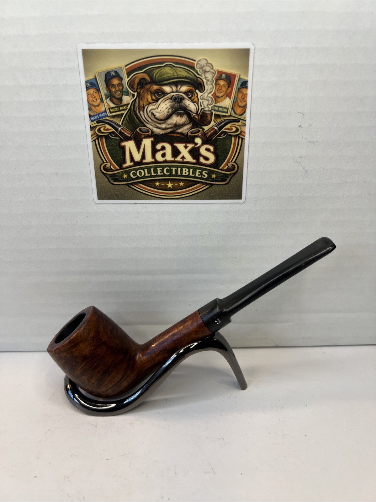 Vintage 1950’s Peterson’s Shamrock 14S Straight Billiard Pipe Rep Of Ireland