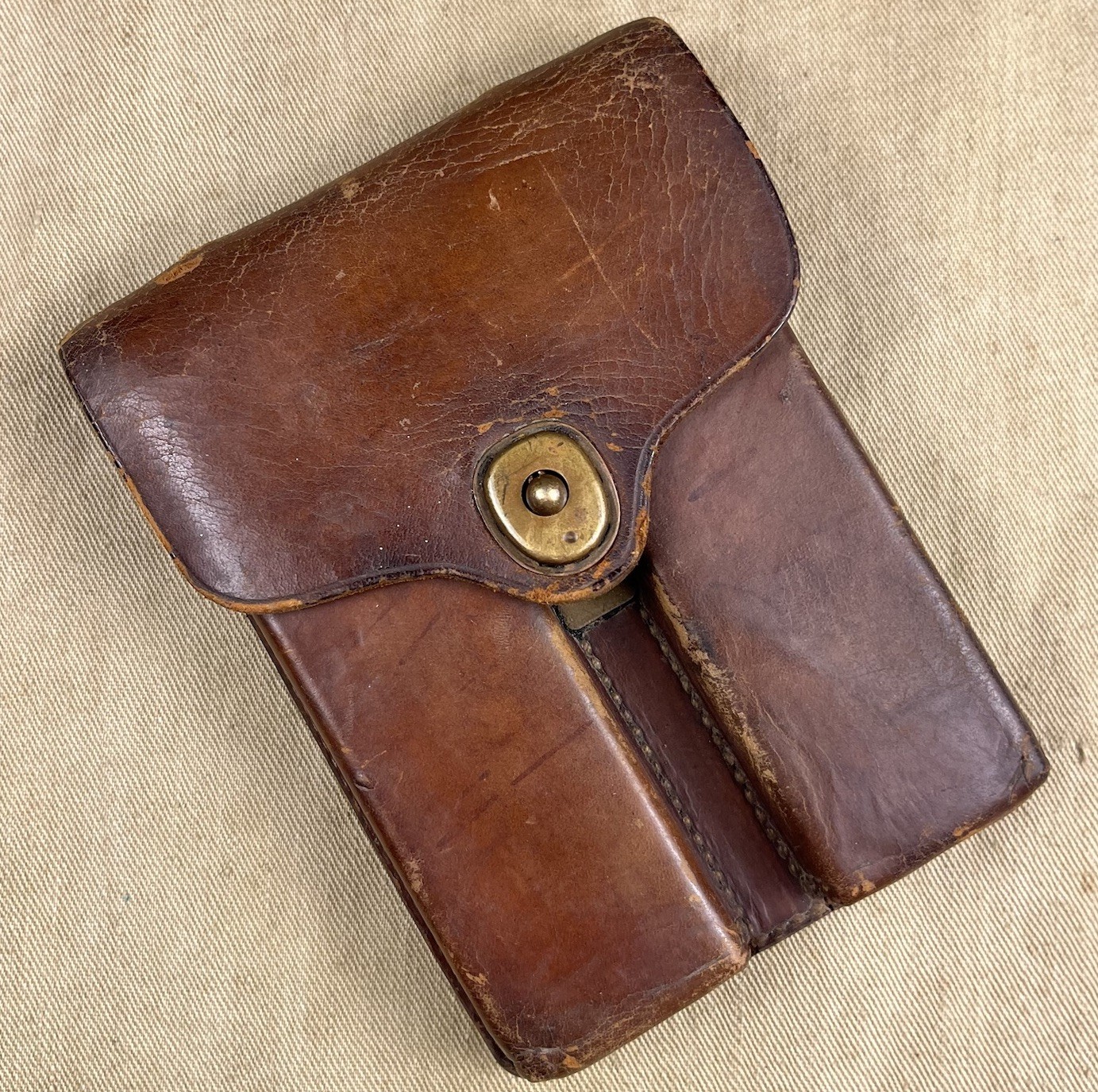 Original 1922 Dated US M1916 Magazine Pouch Colt M1911A1 .45acp Pistol 1911