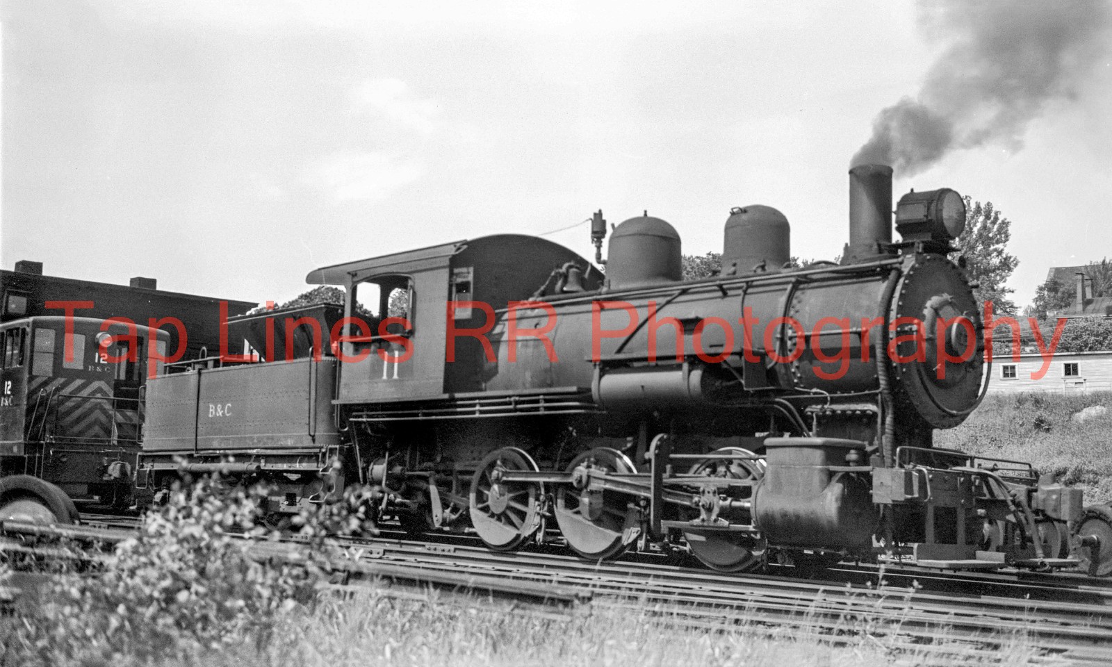 Barre & Chelsea #11 0-6-0 B10  Montpelier VT 6-27-1946  ALCO  NEW 8x10 PHOTO