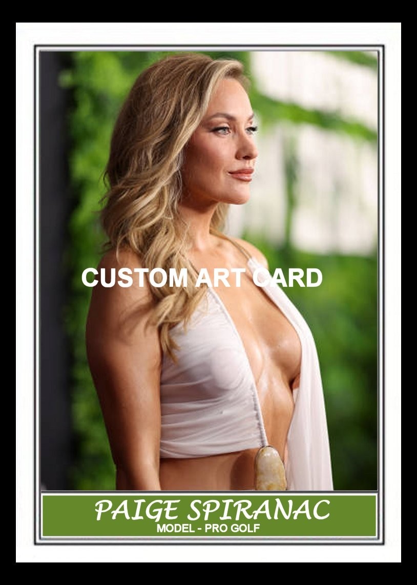Paige Spiranac Model - Golf  2025 Art Card