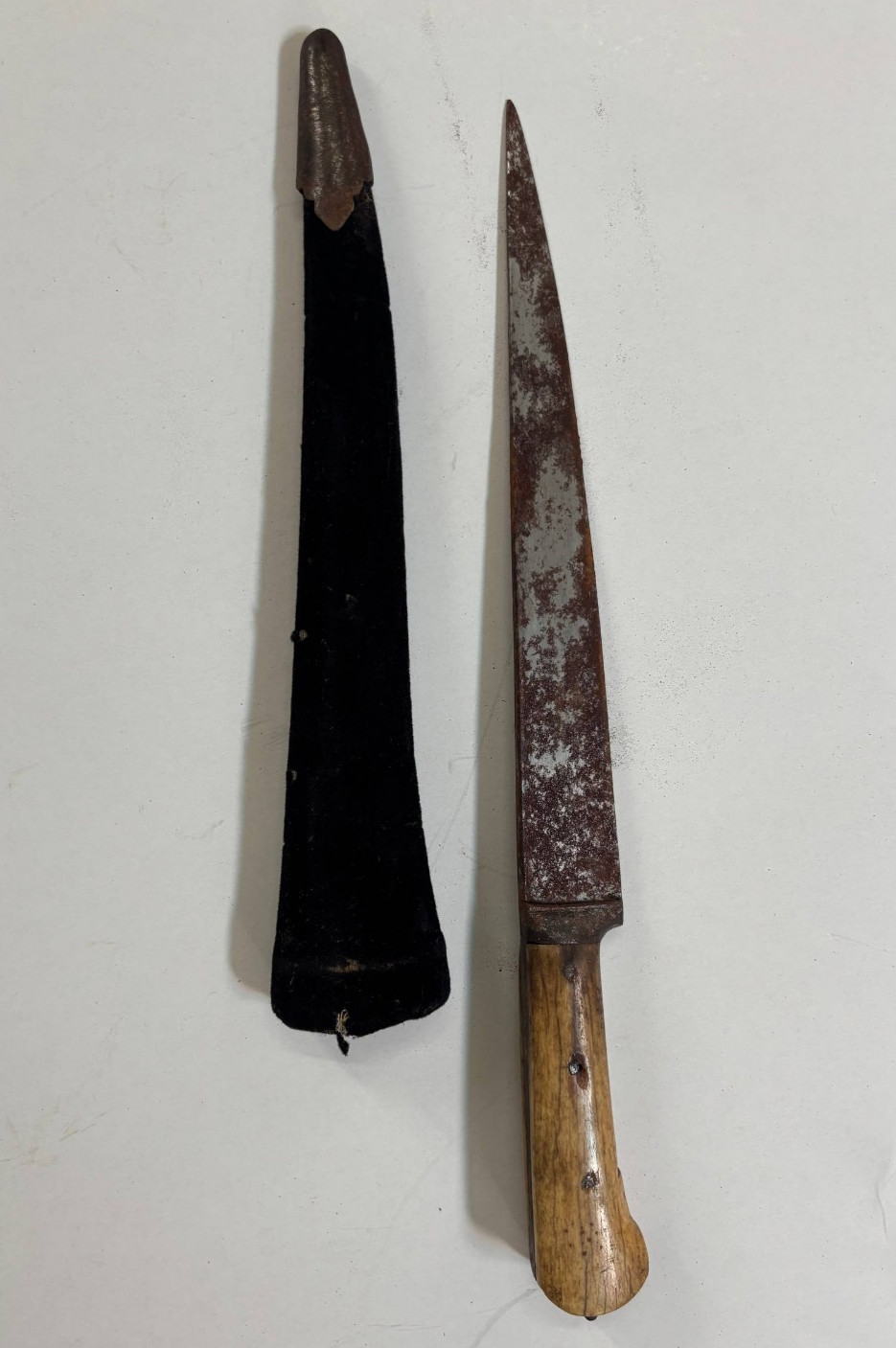 KARD KHANJAR Antique DAGGER WOOTZ Ivy 1900 Authentic Very Rare Collectible