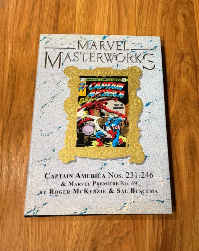 Marvel Masterworks: Captain America Vol. 13 DM VARIANT 309 HC McKenzie Buscema