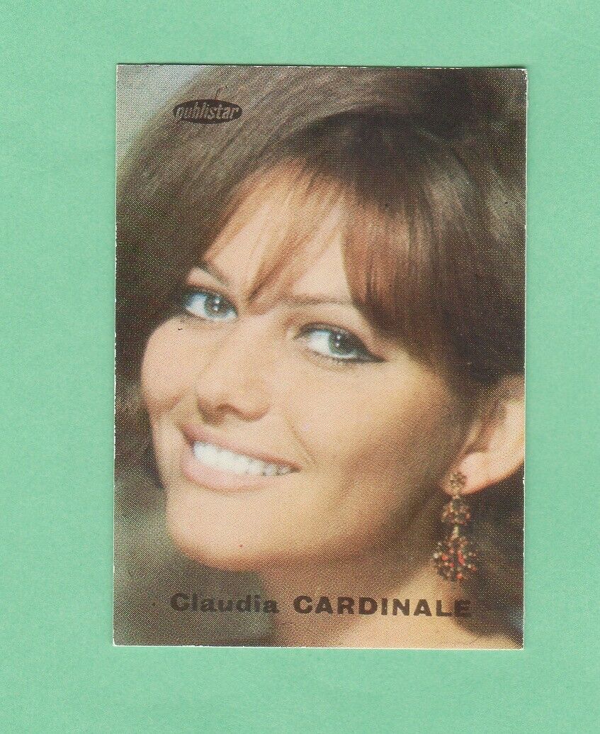 1960\'s  Claudia Cardinal  Samo Chips  Card  Rare Blue Backs