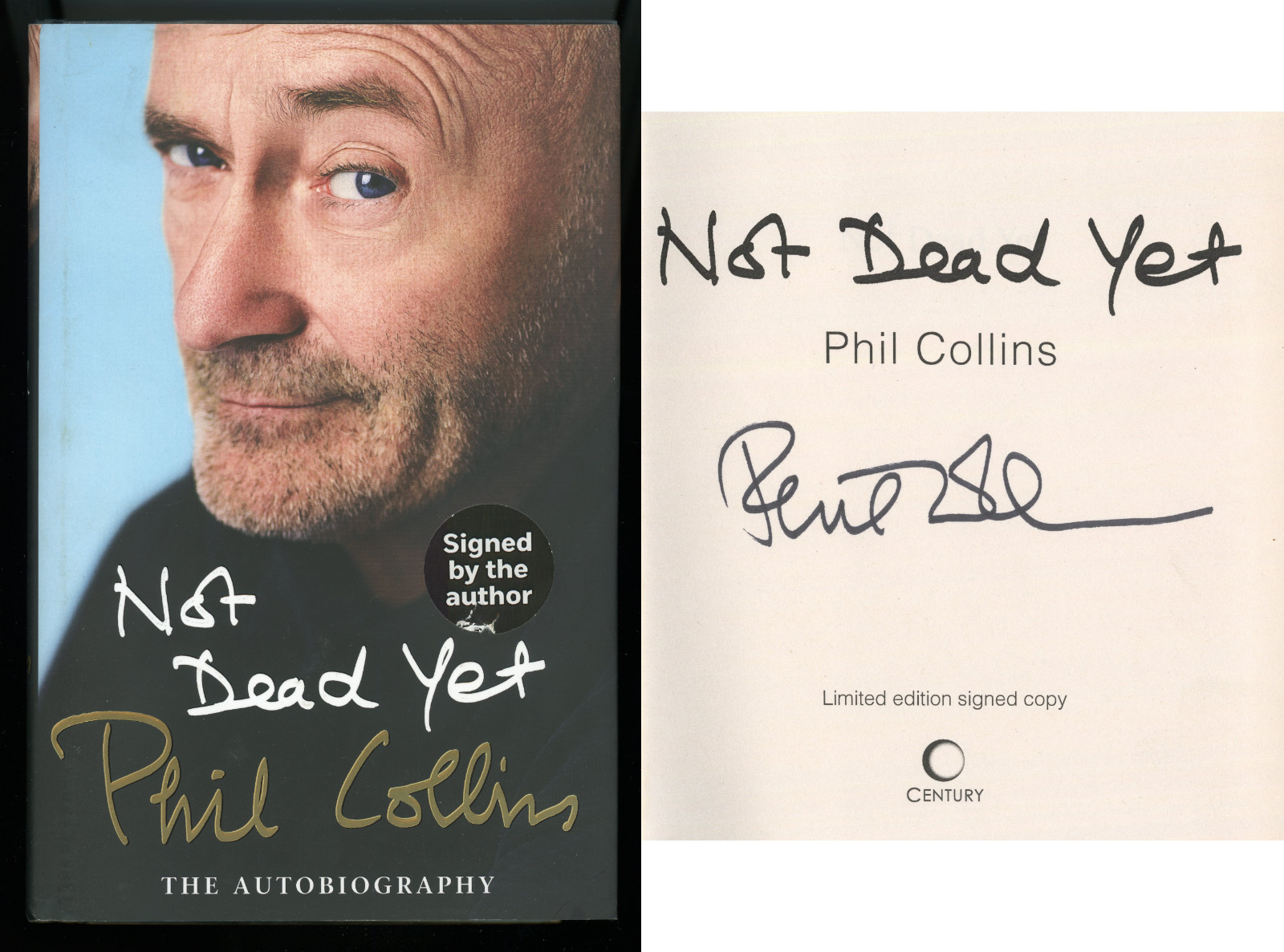 Phil Collins ~ Signed Autographed Phil Collins ~ Signed Autographed