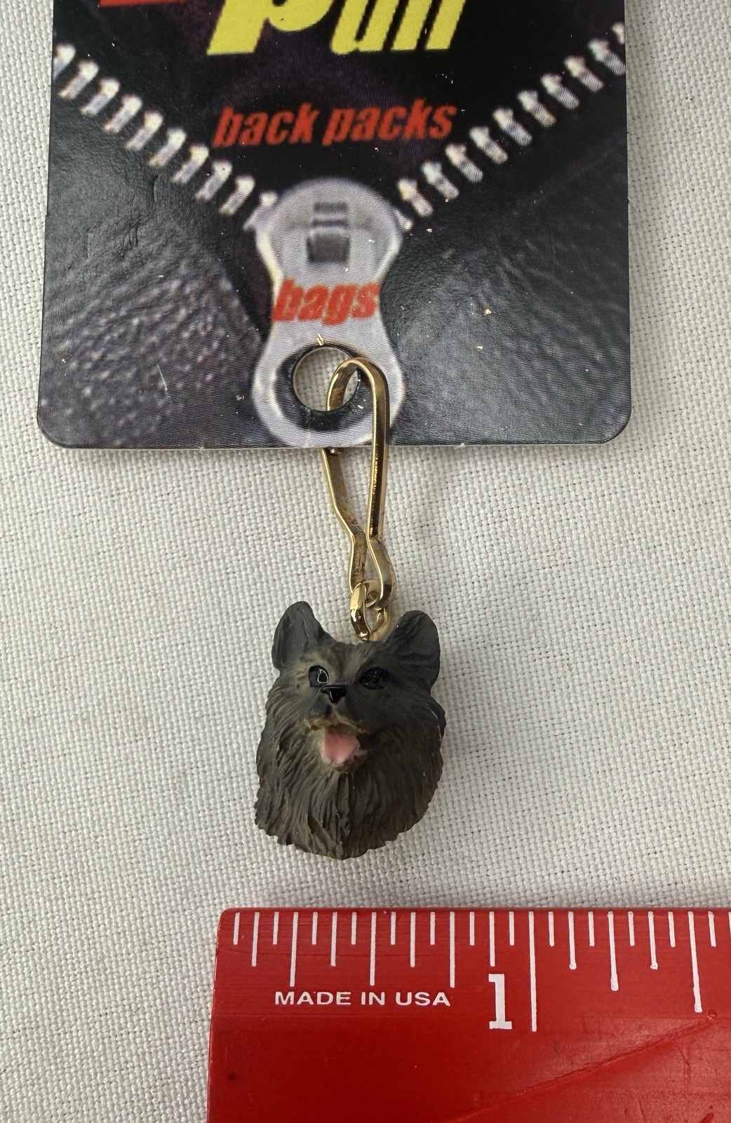 Conversation Concepts Boxer Dog Head Zipper Pull - DHZ 33A - NEW.
