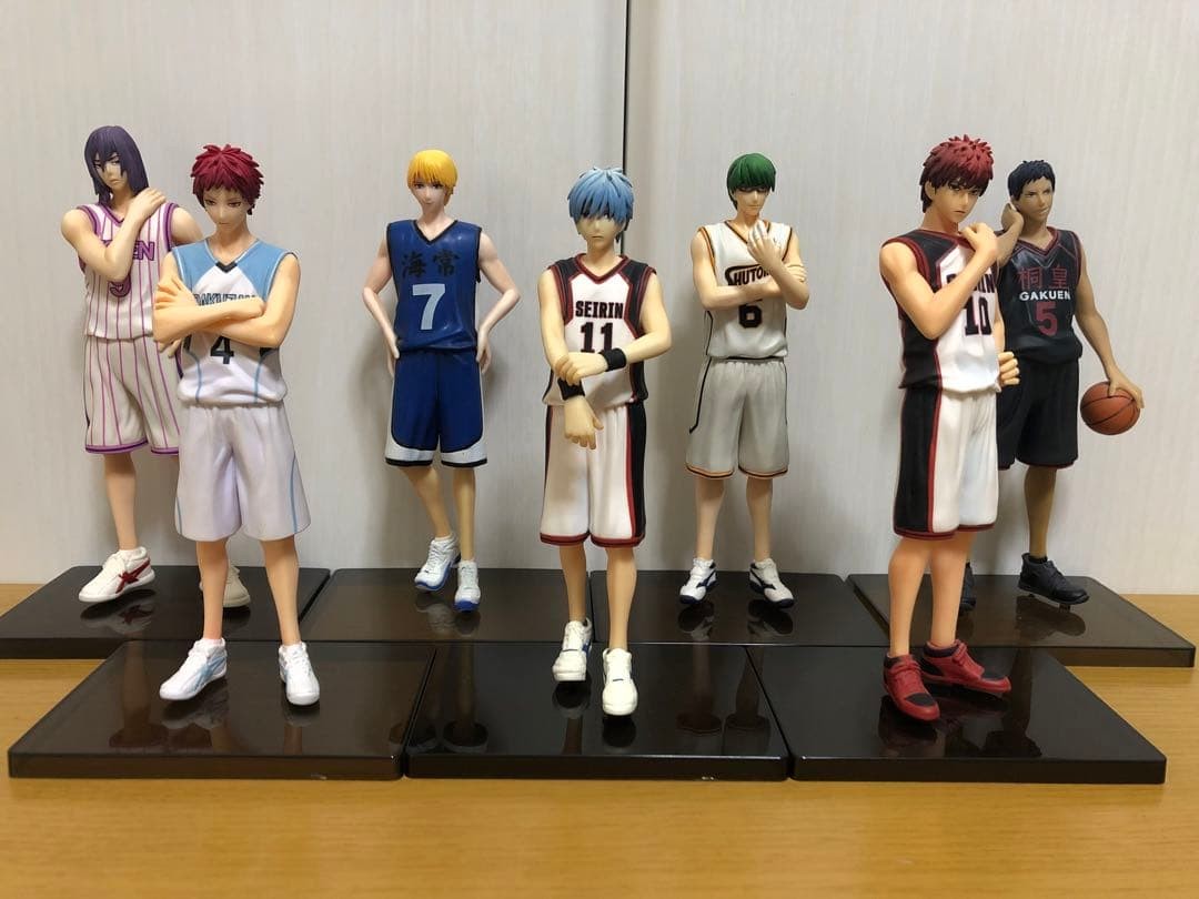 Kuroko's Basketball DXF Cross Players 7 Piece Set Collectible Figure Japan