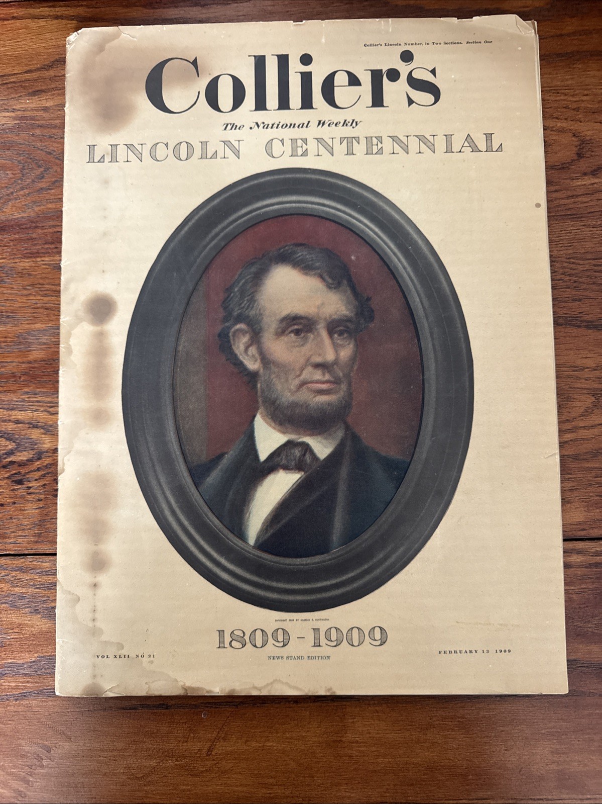 Colliers Lincoln Centennial Feb. 13 1909 With Insert Colliers Lincoln Centennial Feb. 13 1909 With Insert