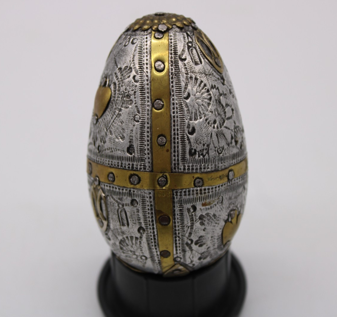 Vintage Handmade Mexican Milagro Prayer Egg