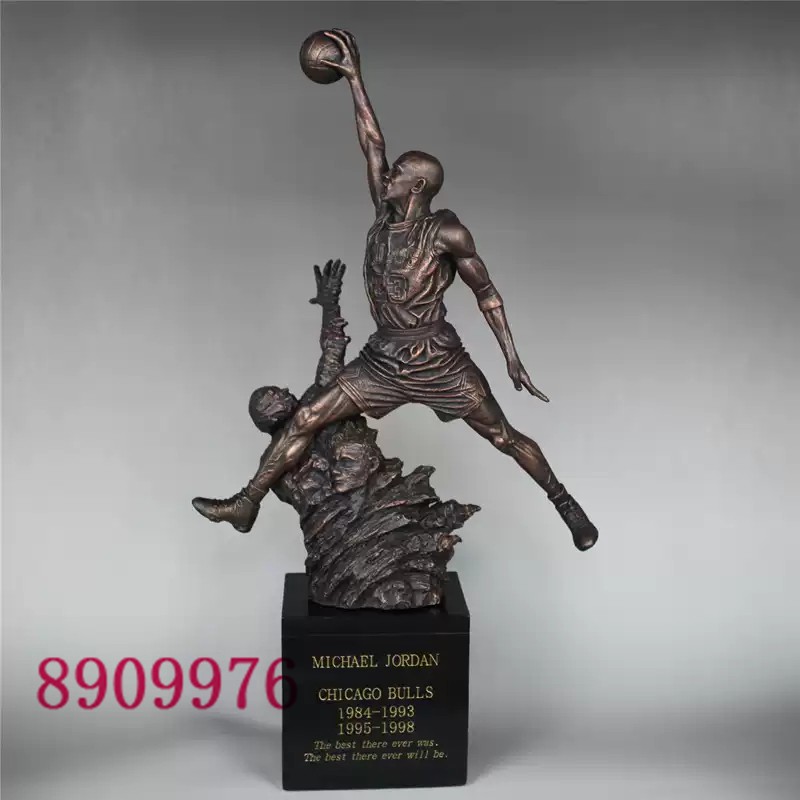 JOR No.23 Dunk Chicago Sculpture Resin Painted Statue 50cm Model New Stock