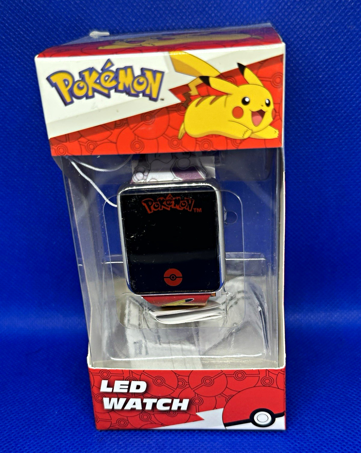 Pokémon Pikachu LED Digital Quartz Wristwatch 30m Multicolor w/ Box Papers Pokémon Pikachu LED Digital Quartz Wristwatch 30m Multicolor w/ Box Papers