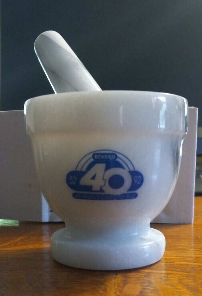Mortar And Pestle Commemorative Of Eckerd Rx 40 Years Caring For You 52-92