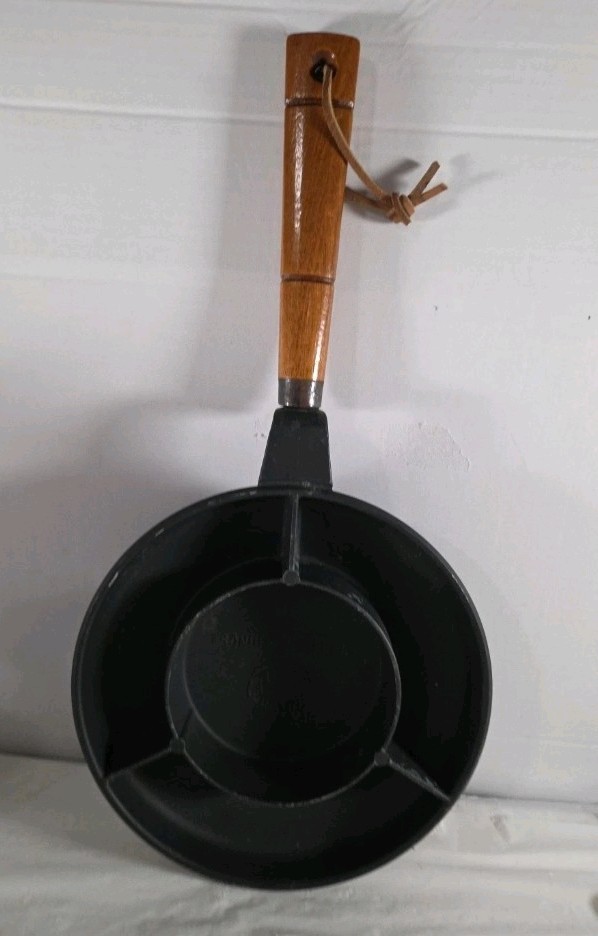 Vintage Green’s of America Cast Aluminum Aebleskiver Pan Danish Pancake Ball Mak