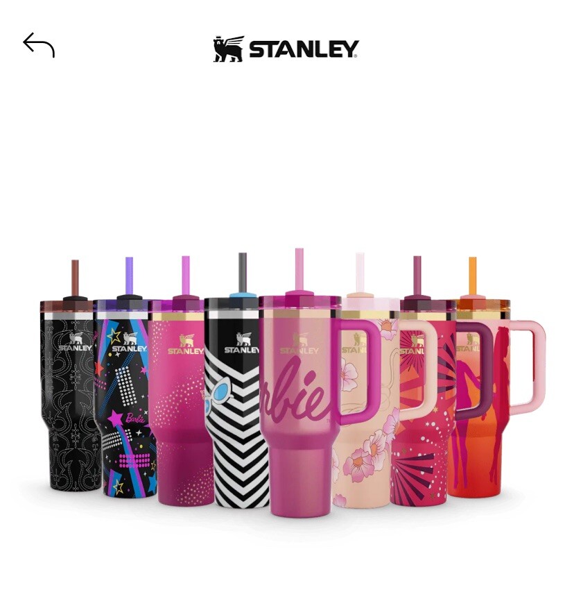 Auth Complete Set - ALL 8 SOLD OUT - Stanley Barbie Dream 40oz Coll. PREORDER Auth Complete Set - ALL 8 SOLD OUT - Stanley Barbie Dream 40oz Coll. PREORDER