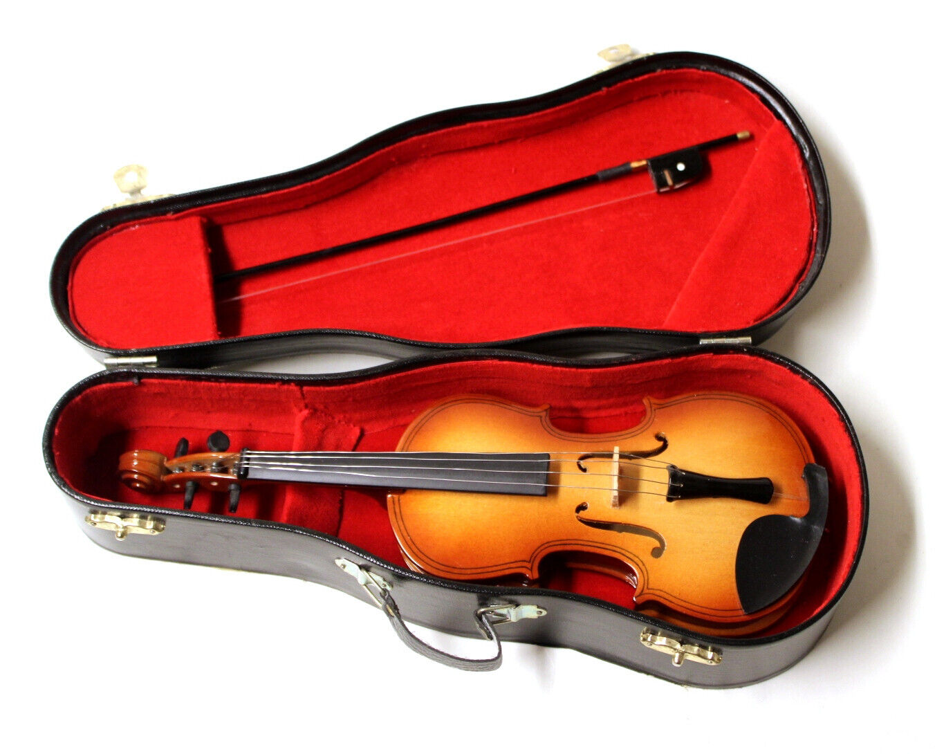 Miniature Wooden Violin Replica 9 Inch