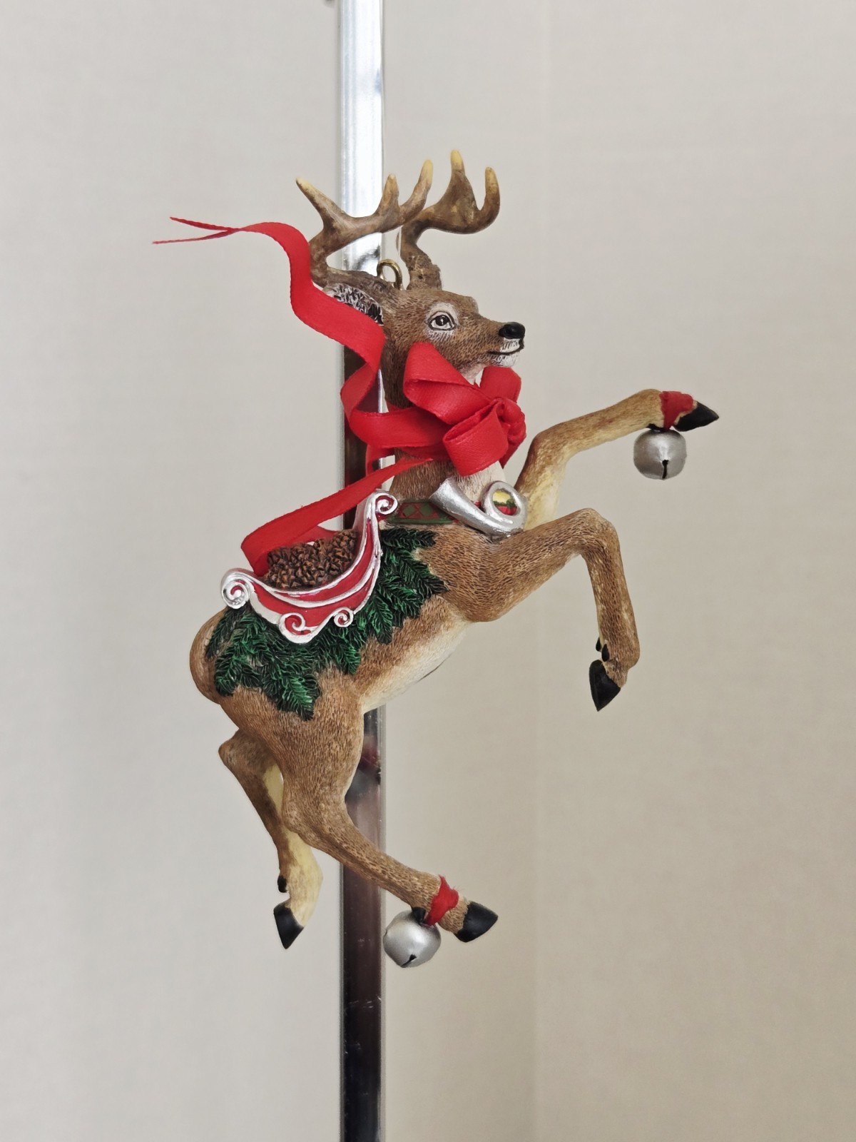 VTG 1999 Roman Inc The Legend of the Reindeer Christmas Ornament w/Original Box