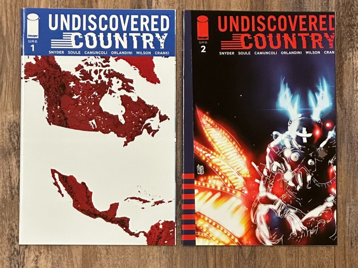Undiscovered Country #1-#2 Cover A (Image Comics, 2019) Snyder Soule
