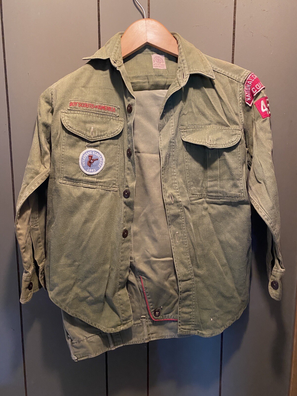 1967 Boy Scouts Uniform National Capitol Area Council 456