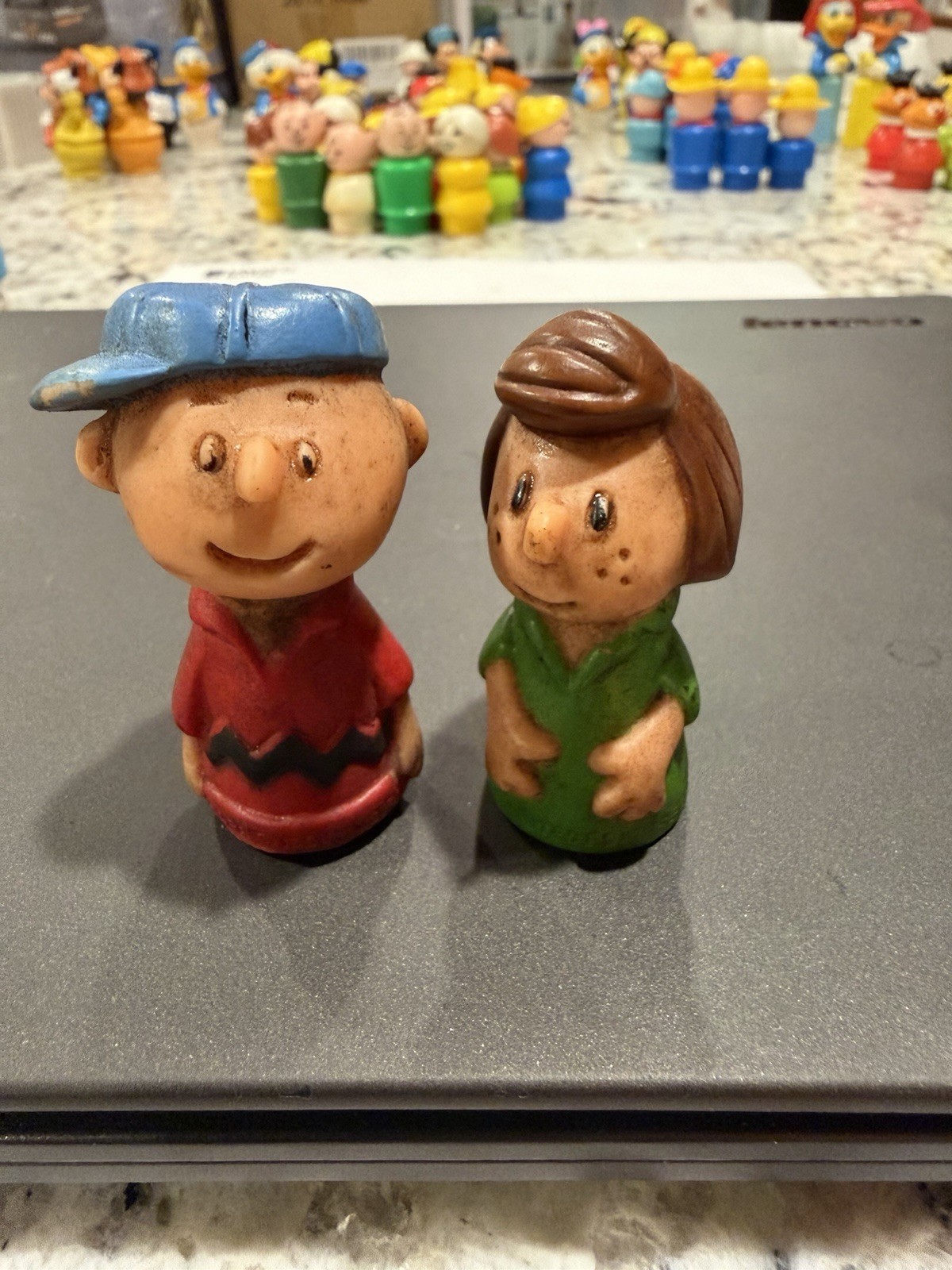 Vintage Peanuts Charlie Brown Peppermint Patty Figures United Feature Syndicate