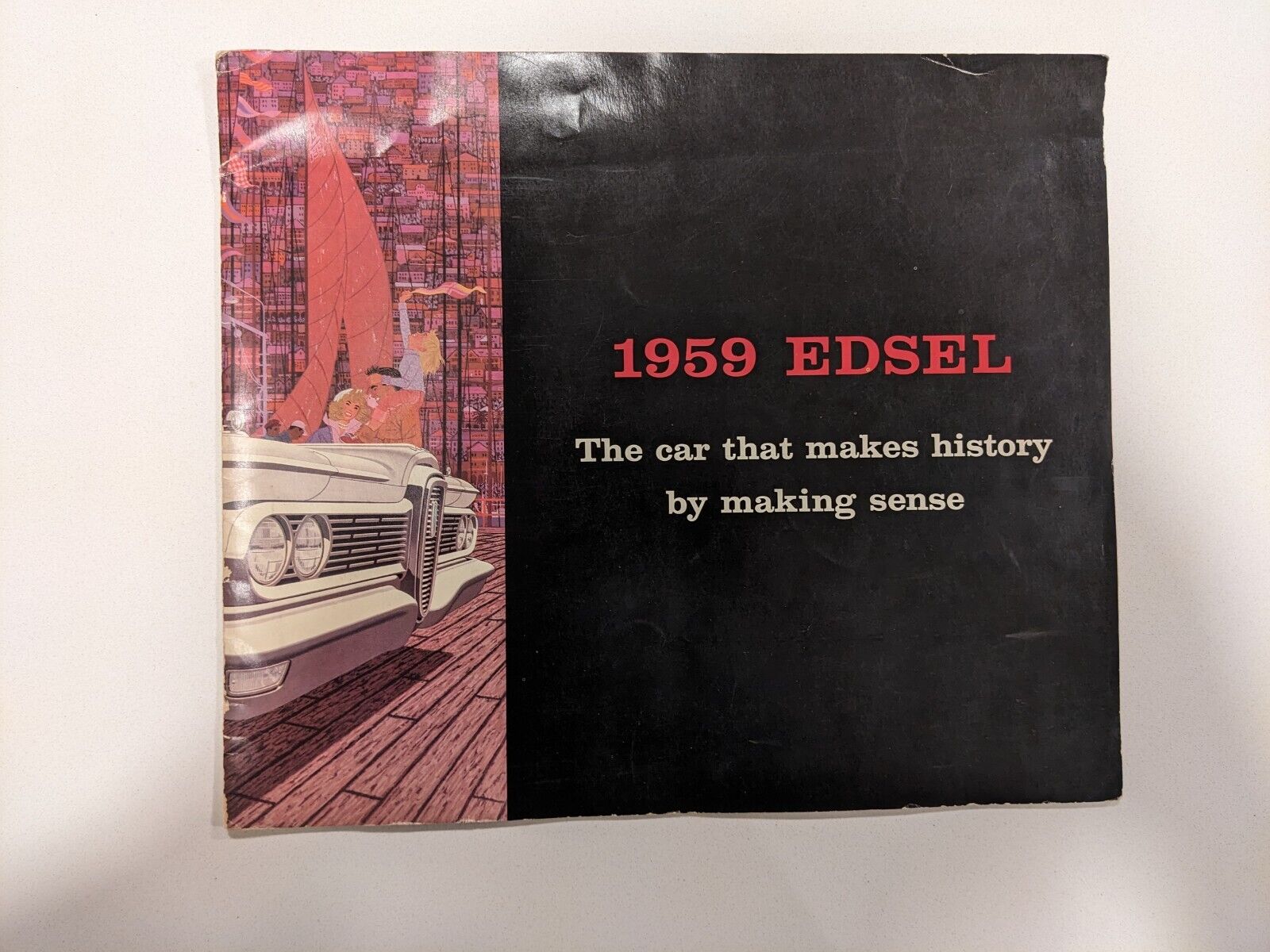 1959 EDSEL CORSAIR RANGER VILLAGER Car Dealer Showroom Sales Brochure Original