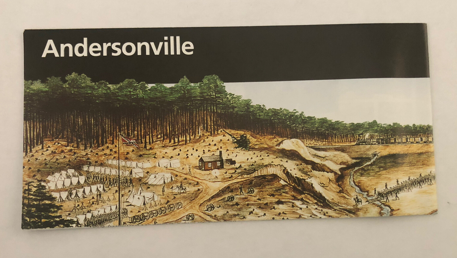 2026 Andersonville National Historic Site Park Unigrid Brochure Map NPS Georgia