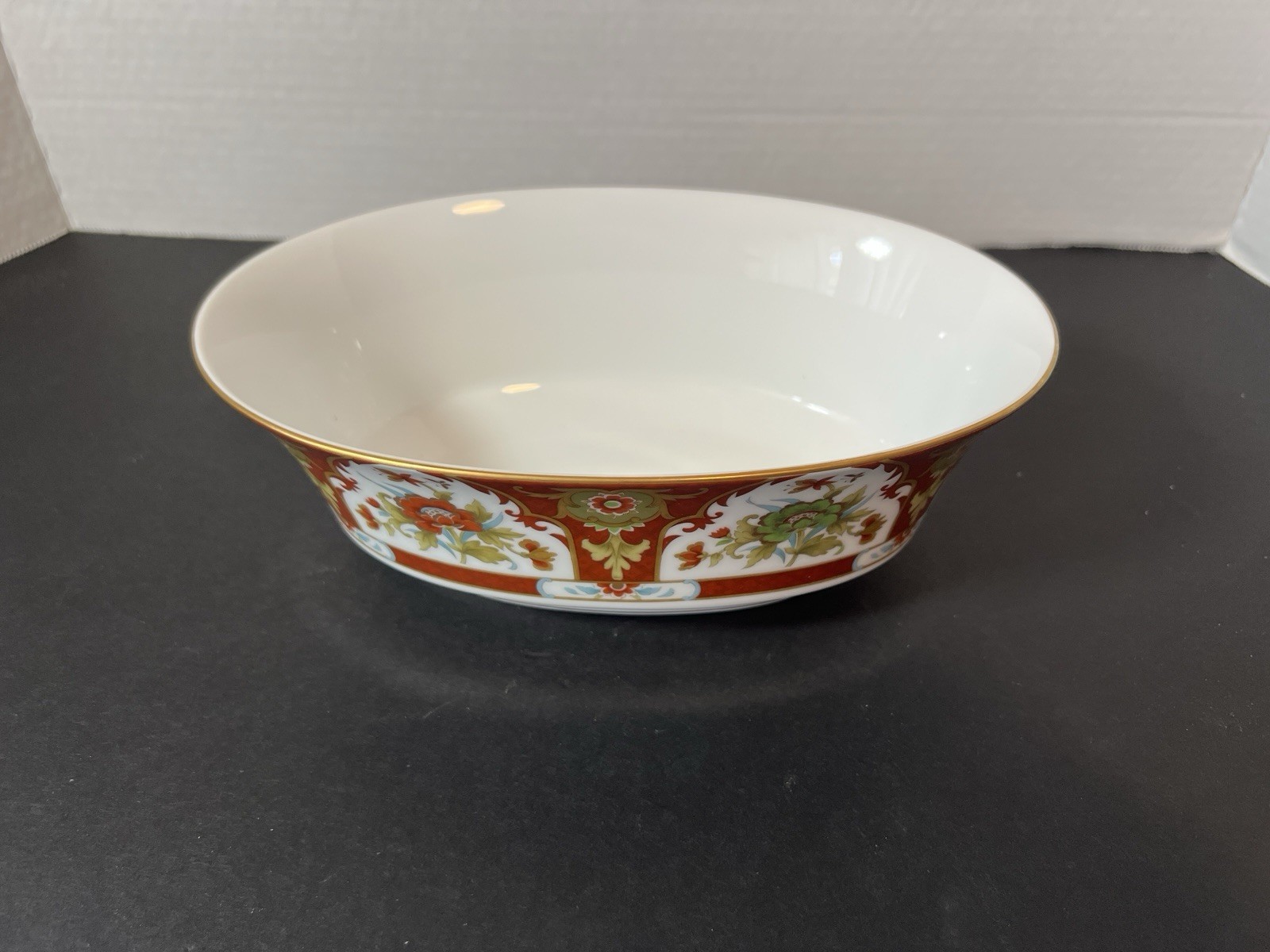Sango China KYOTO 9 INCH OVAL Serving Bowl-No Chips/Cracks, Beautiful