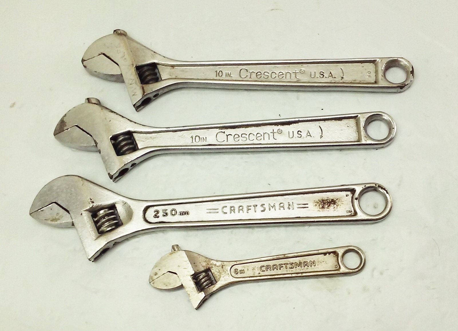 Vtg Adjustable Wrench tool  Lot 10\