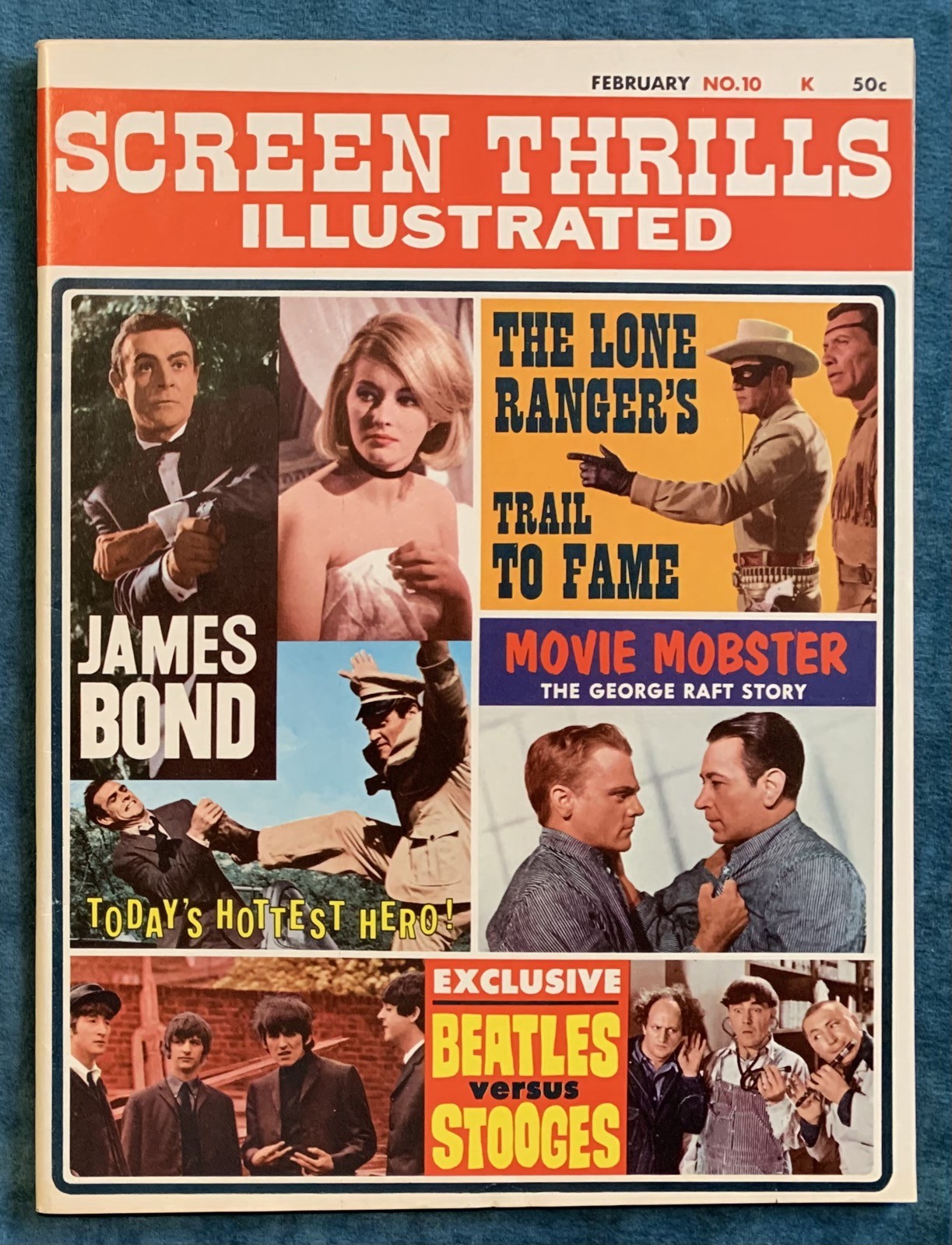 Screen Thrills Illustrated #10 Feb 1965 High Grade Screen Thrills Illustrated #10 Feb 1965 High Grade