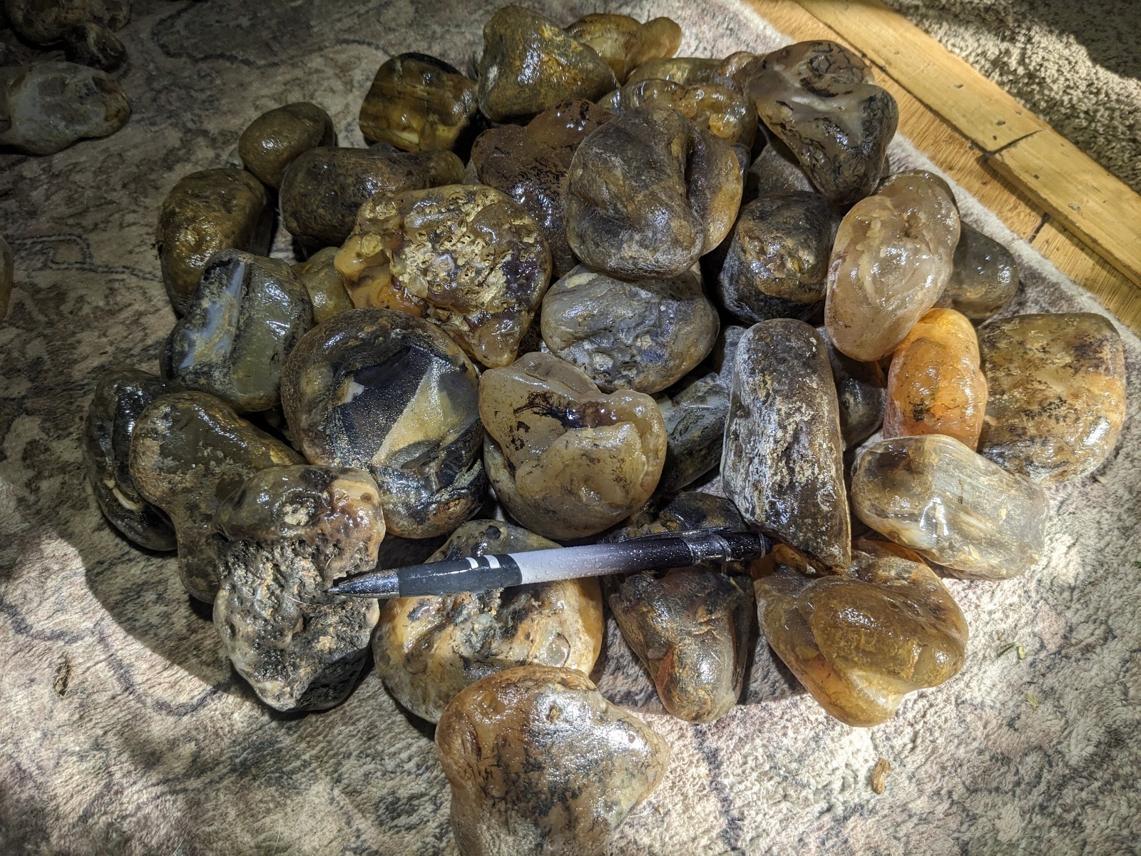 25 Lbs Lg Size Tumbling Montana Agate Cutting Hobbies 