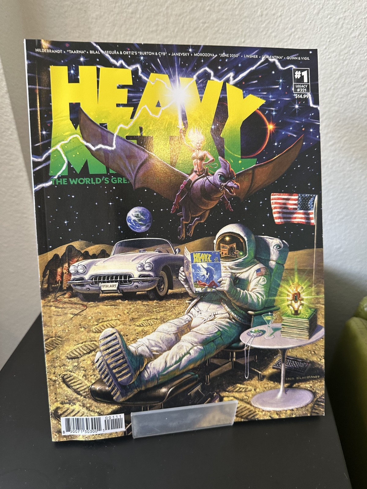 Heavy Metal Magazine #1 2025 - Cover A Hildebrandt First Printing